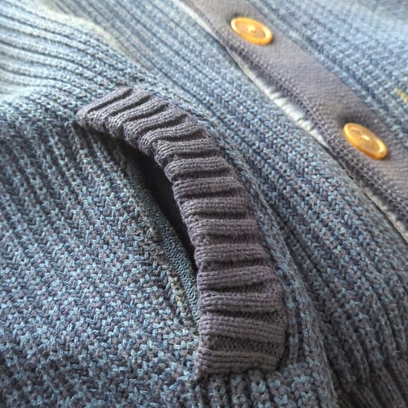 Tommy Hilfiger Blue Button Cardigan US Medium - Picture 7 of 9